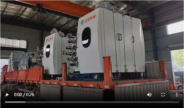 六色印刷机（ZC-188-6型）发货现场